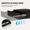 Yescom NexusX Mobile Computer Cart Drawer Locking Metal Drawer