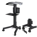 Yescom NexusX Rolling Laptop Cart with Power Outlet