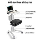Yescom NexusX Rolling Laptop Cart with Power Outlet