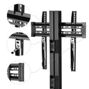 Yescom Mobile TV Stand with Mount for 32-65in Monitors Office Classroom