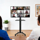Yescom NexusX Mobile TV Stand with Mount for 32-65in Monitors Office Classroom