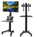 Yescom NexusX Mobile TV Stand with Mount for 32-65in Monitors Office Classroom
