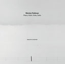 Morton Feldman - Piano, Violin, Viola, Cello (Vinyl LP)