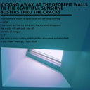 MXLX - Kicking Away At The Decrepit Walls Til The Beautiful Sunshine Blisters (Vinyl LP)