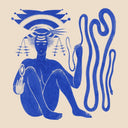 Hiatus Kaiyote - Love Heart Cheat Code [INDIE EXCLUSIVE, BLUE & WHITE MARBLED LP]