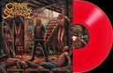 Carnal Savagery - Graveworms Cadavers Coffins & Bones - Clear Red [LP]