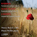 Marcy Rosen - Barber Schumann & Chopin: Music For Vc & Piano [CD]