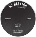 DJ Balaton - Back To The Mood (Ep) [12" Vinyl]