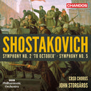BBC Philharmonic Orchestra - Shostakovich: Sym No. 2 To October: Sym No. 5 [CD]