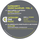 Category 1 Music Sampler Vol. 4 / Various - Category 1 Music Sampler Vol. 4 [12" Vinyl]