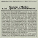 Earth X Black Noi$E - Geometry Of Murder: Extra Capsular Extraction [LP]