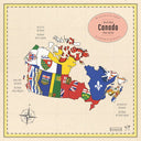 Pre-Order: Map Of Canada Puzzle Series - Box Set (Box) [7" Vinyl]