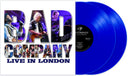 Pre-Order: Bad Company - Live In London [2 LP Blue]
