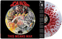 Pre-Order: Tank - This Means War - [Clear / Red Splatter]
