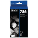 New, Pre-Owned - Epson 786 Standard-Yield Black Ink Cartridge, T786120