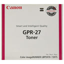 New, Pre-owned, Original Canon GPR-27 Standard Yield magenta Toner Cartridge, 9643A008AA