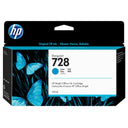 New, Pre-Owned - HP 728 130-ml (F9J67A) Cyan New, Pre-Owned - Ink Cartridge