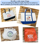 Custom Printed Cotton Bags, Bulk Tote Bags Personalized