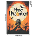 Yescom Small Halloween Flag Garden Outdoor Flag 12x18"