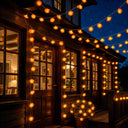 Yescom 20FT Marigold String Lights Garland Halloween Decoration, 2ct.