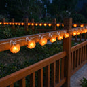 Yescom 2-Pack Marigold String Lights with S-Hooks, Battery Operated