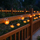 Yescom 2-Pack Marigold String Lights with S-Hooks, Battery Operated