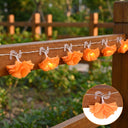 Yescom 2-Pack Marigold String Lights with S-Hooks, USB plug-in
