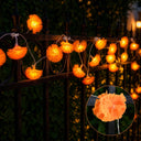 Yescom 2-Pack Marigold String Lights with Magnetic Clips, USB plug-in