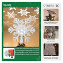 Yescom Christmas Tree Topper Light Projector 3-Films