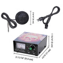 Yescom 2 Tattoo Machine Kit w/ LCD Power Supply 40 Color Inks