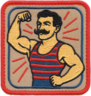 Patch - Circus - Strong Man