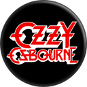 Pin-on Button - 1.25 Inch - Osbourne, Ozzy - Classic Logo