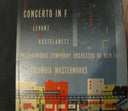 George Gershwin - Concerto In F | Very Good Plus (VG+) Very Good (VG)