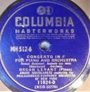 George Gershwin - Concerto In F | Very Good Plus (VG+) Very Good (VG)