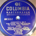 George Gershwin - Concerto In F | Very Good Plus (VG+) Very Good (VG)