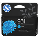 New, Pre-Owned - HP 951 (CN050AN) Cyan Ink Cartridge
