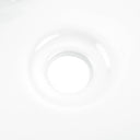 Aquaterior 19x15 Porcelain Bathroom Sink White Lavatory Basin