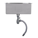 Aquaterior 25" Undermount Kitchen Sink Stainless Steel