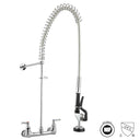 Aquaterior Kitchen Faucet Pre-Rinse Commercial Style Pull Out