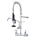Aquaterior Comml. Pre-Rinse Kitchen Faucet Pull Down Sprayer