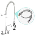 Aquaterior 41" Flex Pre-Rinse Faucet Hose 7/8"-20 UNEF Male