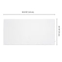 Yescom 29"x56" Bath Towel White 600Gsm Ring Spun Cotton Hotel