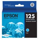 New, Pre-Owned - Epson 125 Cyan Ink Cartridge