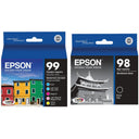 New, Pre-Owned - Epson T098/T099 Black and Color Ink Cartridge-6 Pack