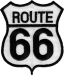 Patch - Route 66 Highway Traffic Sign
