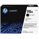 New, Pre-Owned - HP 98A Black Laser Toner Cartridge, 92298A