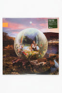 FLORA + FANA [EXPLICIT EARTH OPAQUE BLUE AND GREEN GALAXY VINYL] limited 1000 stamped