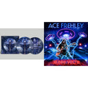 Ace Frehley - Origins: Vol. 2 (Picture Disc) & 10,000 Volts (Edge Only Splatter/Metal Gym Locker/Red Splatter LP Vinyl)