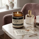 All The F*cks | 9oz Funny Candle | Malicious Women Co