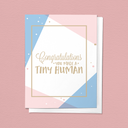 Congratulations You Made A Tiny Human Newborn Greeting Card